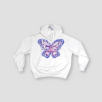 Load image into Gallery viewer, Monarch Royalty Club Signature White Hoodie
