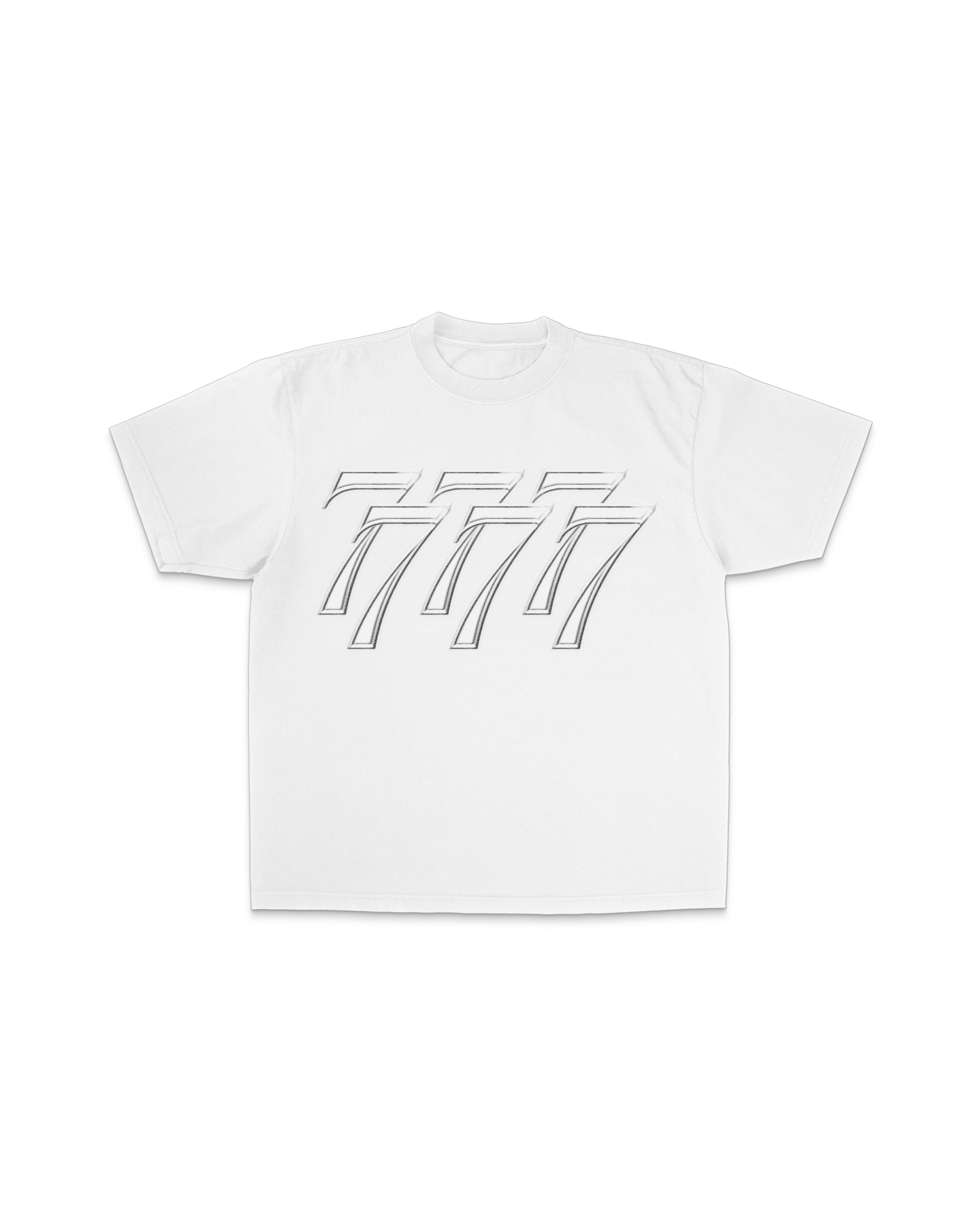 Monarch 777 Oversized White Tee