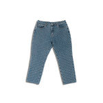 Load image into Gallery viewer, Monarch M Logo Monogram Blue Jeans
